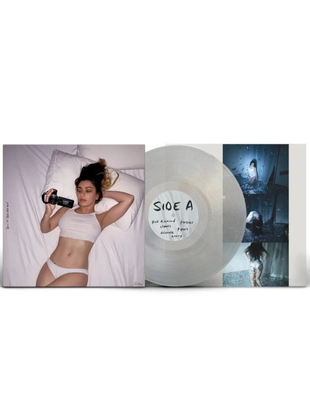 Charli xcx How I’m Feeling Now Vinyl Clear Glitter Exclusive Anniversary Edition